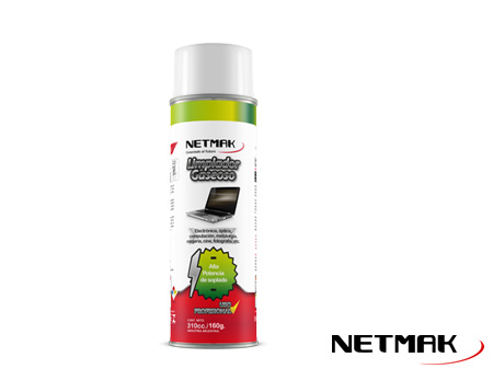 AIRE COMPRIMIDO 160 GR NETMAK