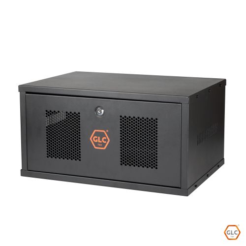 RACK MURAL 5 UNIDADES 19 370mm GLC GLC-MURAL-5U370
