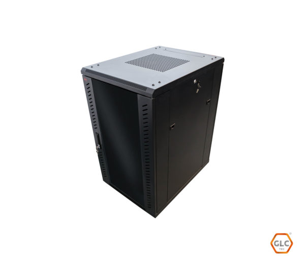 RACK GLC 30 UNIDADES 19 600MM GLC PUERTA DE CRISTAL desarmado GLC-RACKP-30U-600