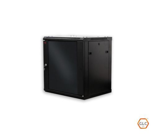 RACK MURAL 9 UNIDADES 9U 500mm Con puerta  GLC GLC-MURAL-9U500