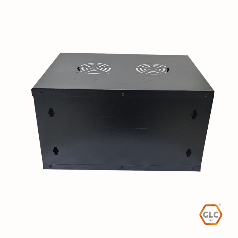 RACK ECO MURAL GLC 9 UNIDADES 19 450mm con Puerta Cristal Desarmado GLC-ECOMURAL-9U450 · Imagen 2
