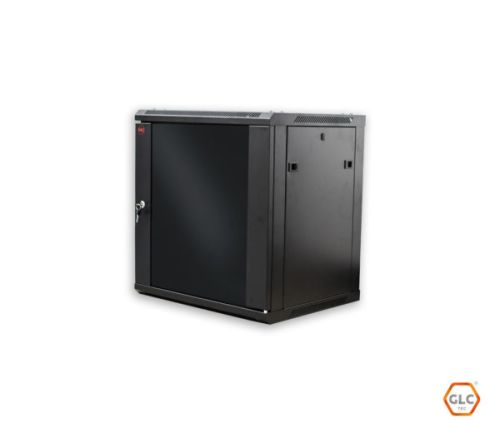 RACK MURAL GLC 12 UNIDADES 500mm con Puerta Desarmado GLC-MURAL-12U500