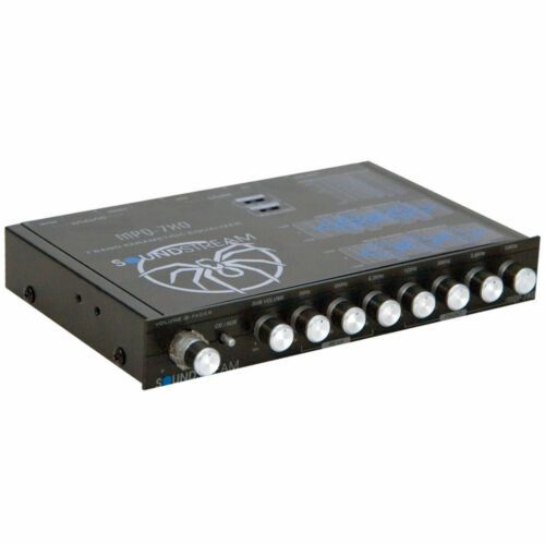 EQUALIZADOR SOUNDSTREAM MPQ-5XO   1/2 DIN 5-Bandas de EQ Crossover
