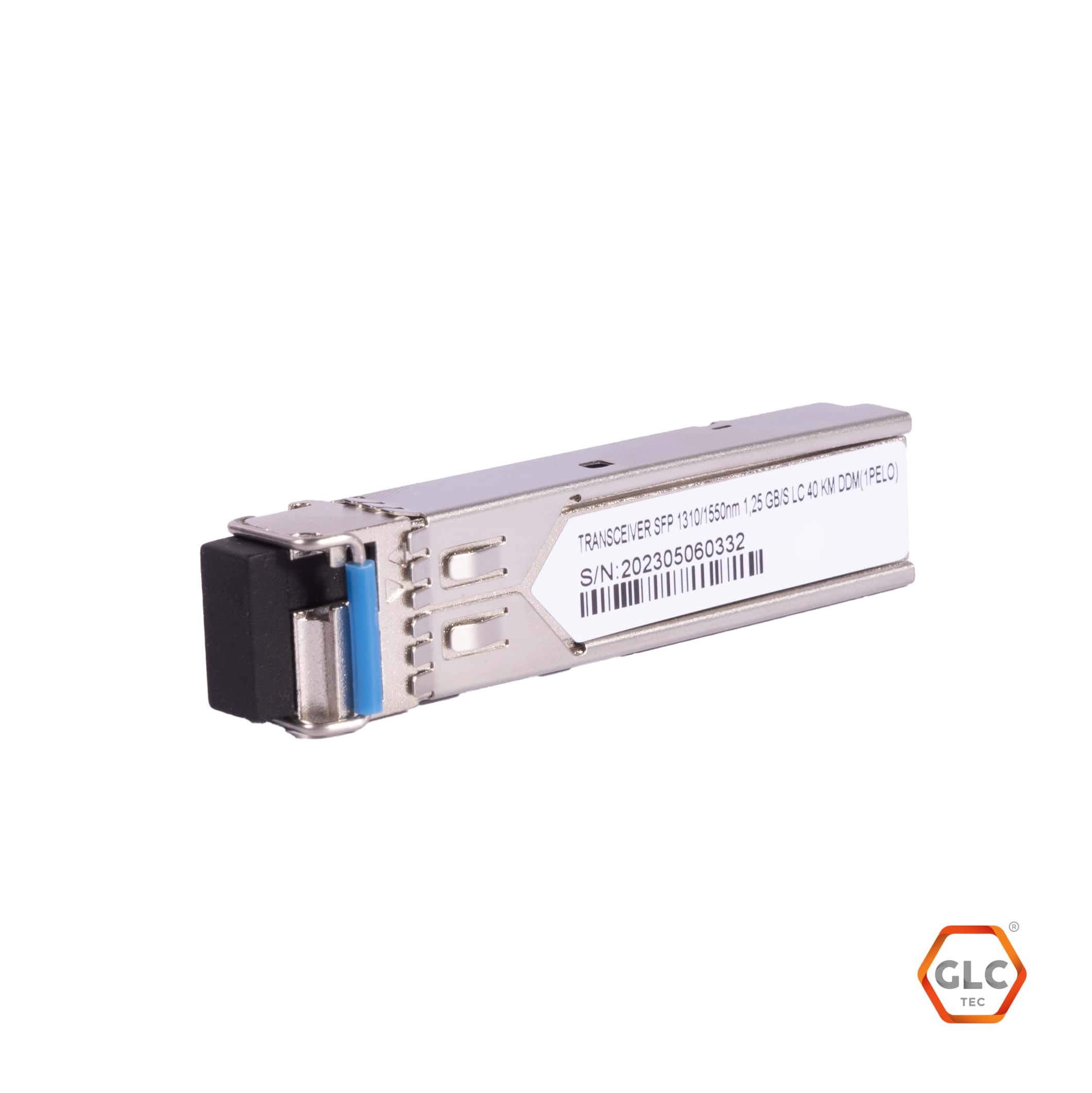 TRANSCEIVER SFP GLC FO-1479-1 | 1310NM | 1.25GB | LC | 40 KM | DDM(1PELO) | MM/SM Monomodo