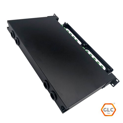 BANDEJA ODF GLC-BANFO-SCAPC-001 RACK FO CON ADAPTADOR SC/APC Y PIGTAIL SCAPC X24  FIBRA OPTICA · Imagen 2