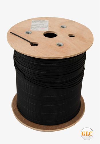 BOBINA DROP GLC-DROP-1-FLAT-DIE | FLAT | 1 CORE |  PORTANTE KEVLAR DIELECTRICO| 1000MTS | FIBRA OPTICA | SM MonoModo