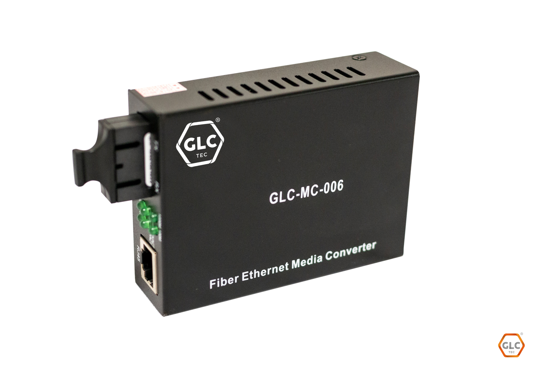 MEDIA CONVERTER GLC-MC-006 1310NM | SM Monomodo | 1 Giga | SC/UPC | DUPLEX | 20km | SIN FUENTE