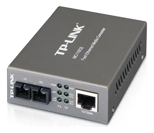 MEDIA CONVERTER TP-LINK MC110CS | 10/100Mbps | SM Monomodo 