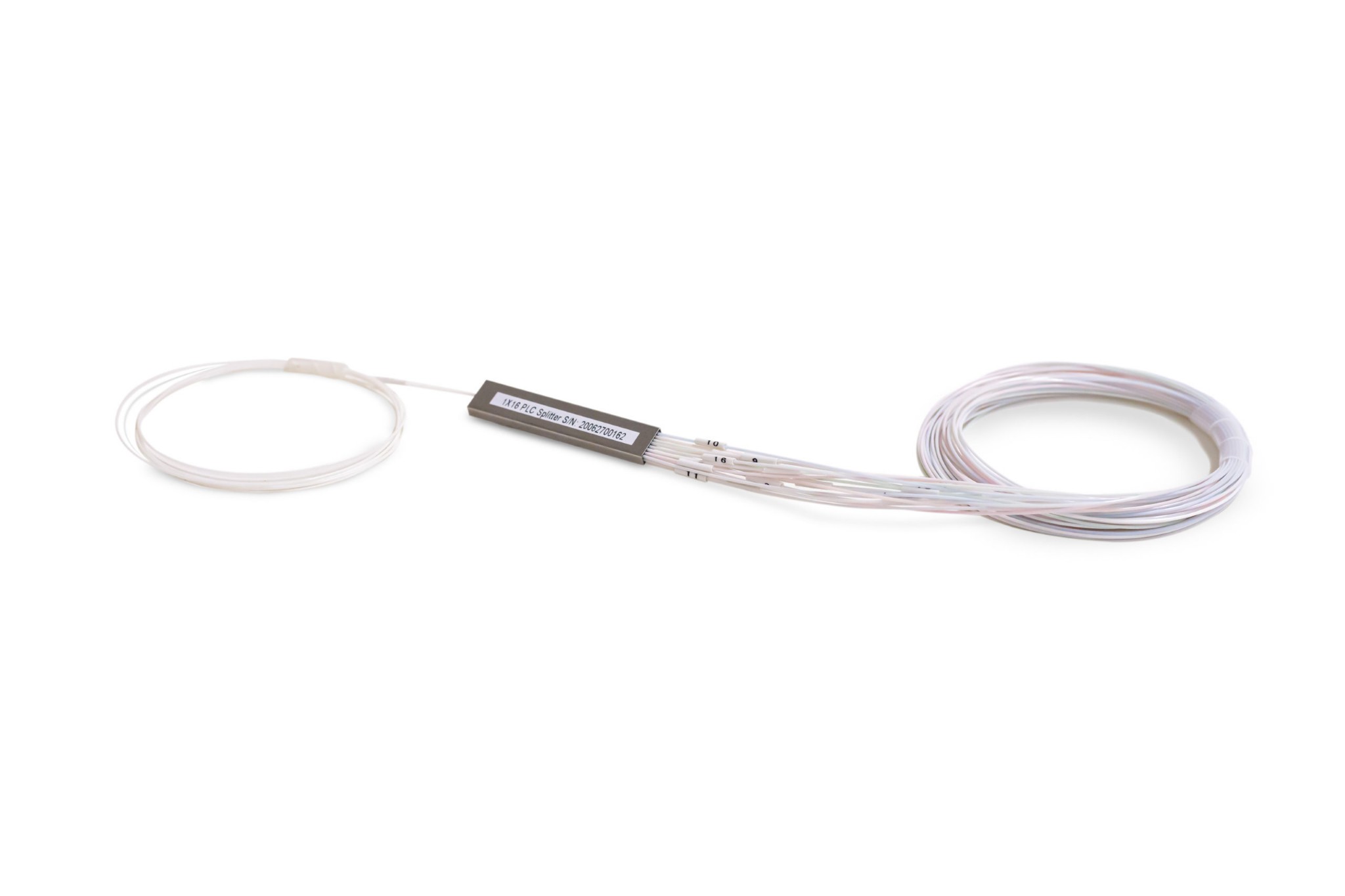 PLC SPLITTER GLC SM 1X16 FO-1538 SIN CONECTOR BALANCEADO