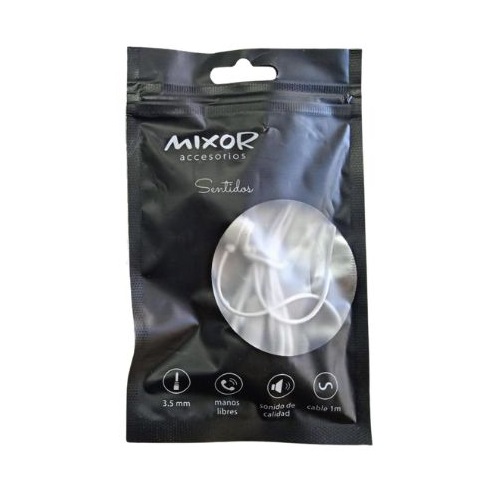 AURICULAR MANOS LIBRE MIXOR SENTIDOS BLANCO MOD41