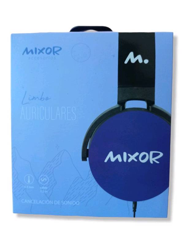 AURICULAR MIXOR MOD75 LIMBO VINCHA 3.5MM AZUL